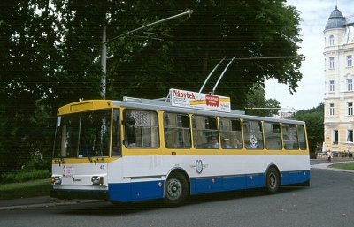 Škoda 14Tr ev. č. 48, M. Lázně 11.6.2003