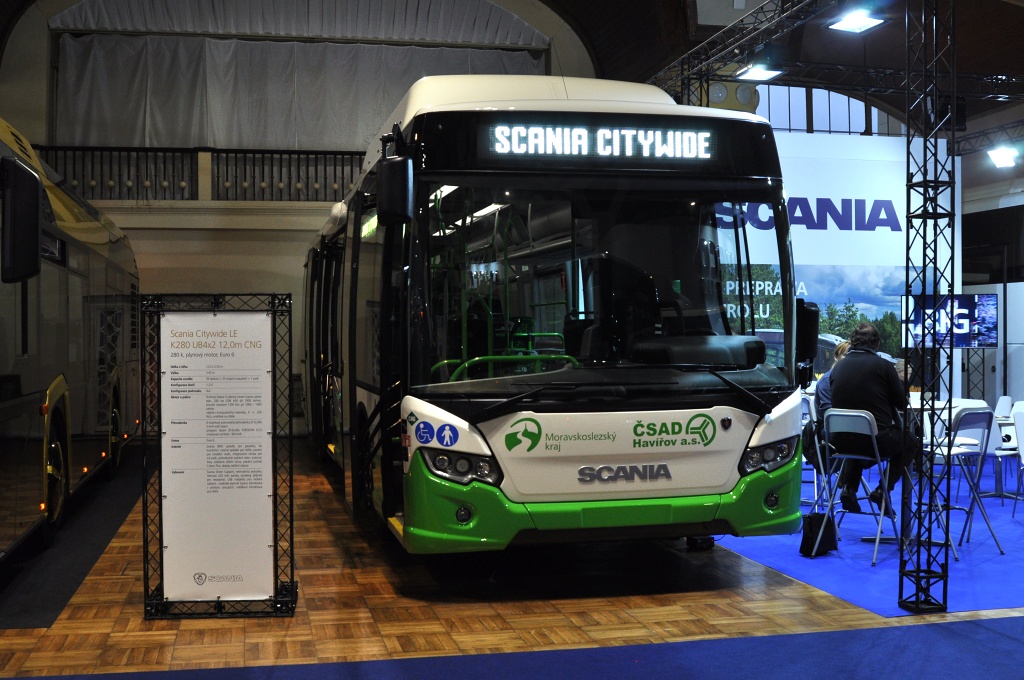 Scania Citywide LE CNG, Czechbus 23.11.2016