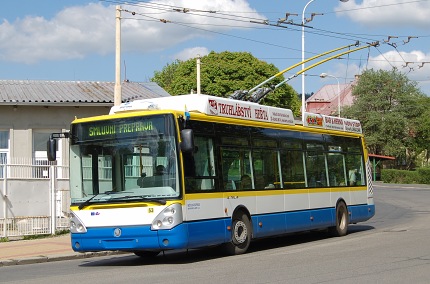 Trolejbus koda 24Tr Irisbus ev. . 53, M. Lzn 10.5.2008