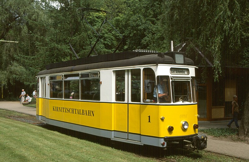 Kirnitzschtalbahn 1, 26.7.2003