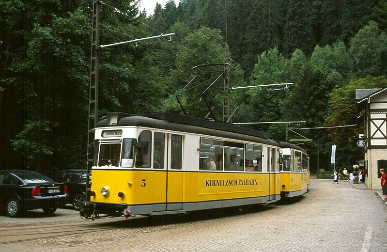 Kirnitzschtalbahn 3 + 25 + 24, 26.7.2003