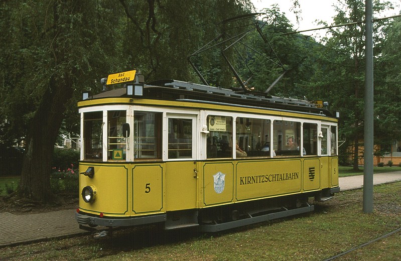 Kirnitzschtalbahn 5, 26.7.2003